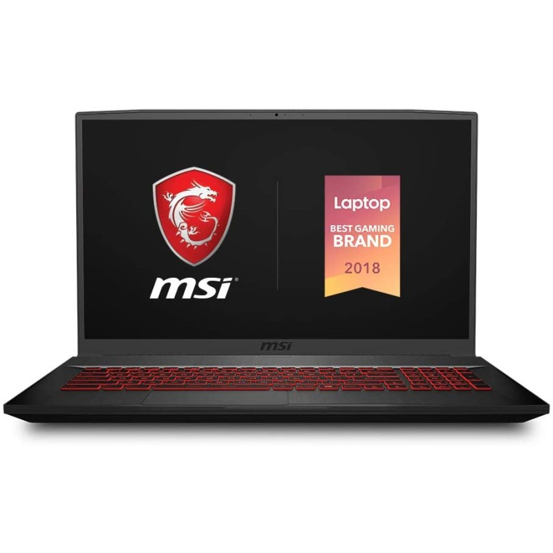 MSI微星 GF75 Thin 9SC-027 17.3英寸游戏笔记本电脑,超薄边框 Intel Core 英特尔酷睿 i7-9750H,NVIDIA GeForce GTX1650,16GB,512GB NVMe SSD