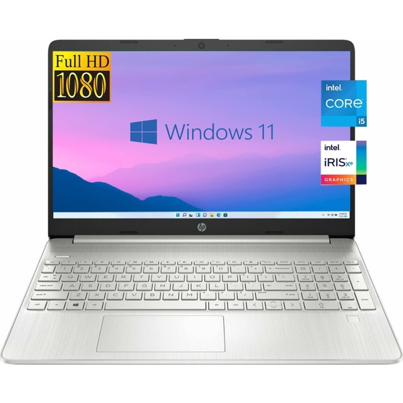 惠普 15.6 英寸全高清笔记本电脑,英特尔* 11 代酷睿 i5-1135G7(*高 4.2GHz,4 核),16GB DDR4,1TB PCIe SSD,Intel Iris Xe 显卡,WiFi 5,蓝牙,Windows 11 带 J