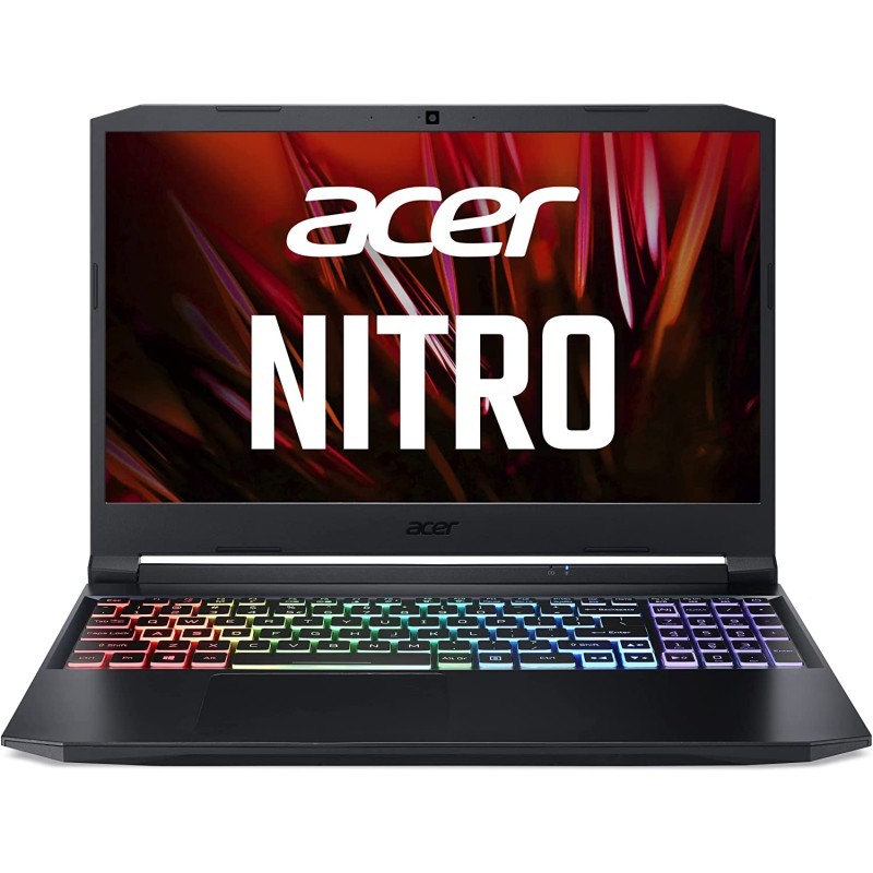 Acer 宏碁 Nitro5 (AN515-57-78WM) 游戏笔记本电脑 15.6英寸 笔记本电脑 Windows 11 家庭版 全高清 144 Hz IPS 显示屏,英特尔酷睿i7-11800H,16 GB DDR4 内存,51