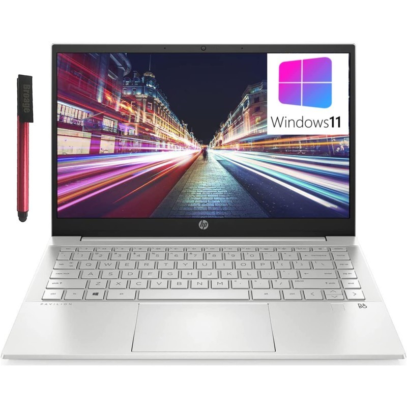 [Windows 11]HP Pavilion 14笔记本电脑,14" FHD 400nits,英特尔四核i7-1195G7*高5.0GHz,16GB DDR4 RAM,1TB PCIe SSD,WiFi 6,BT 5.2,背光KB------暂停销售