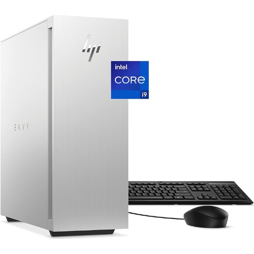 HP 惠普Envy台式机套装 PC、NVIDIA GeForce RTX 3070 显卡、第12 代英特尔酷睿 i9处理器、16 GB SDRAM、1 TB 固态硬盘、Windows 11 家庭操作系统、Wi-Fi 和蓝牙 (TE0